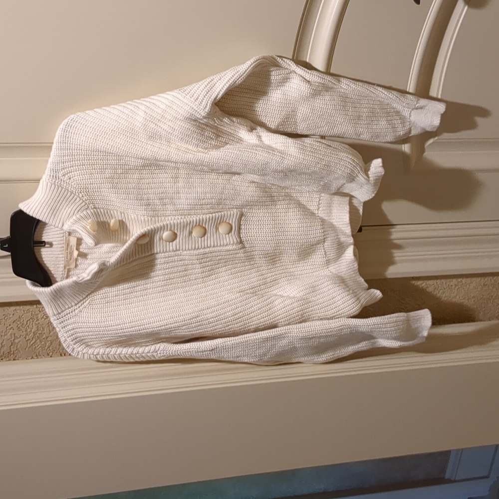 EUC Ecru Sezane Lucas Jumper